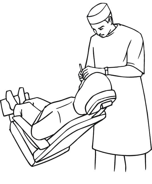 Dibujo gratuito Dentista #200033 de la coleccion Carreras y Profesiones para imprimir Dibujo gratuito Dentista #200033 de la coleccion Carreras y Profesiones para imprimir