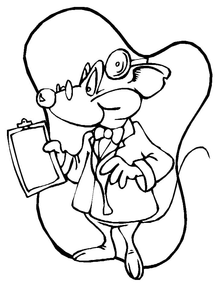 Dibujo gratuito Doctor #187841 de la coleccion Carreras y Profesiones para imprimir