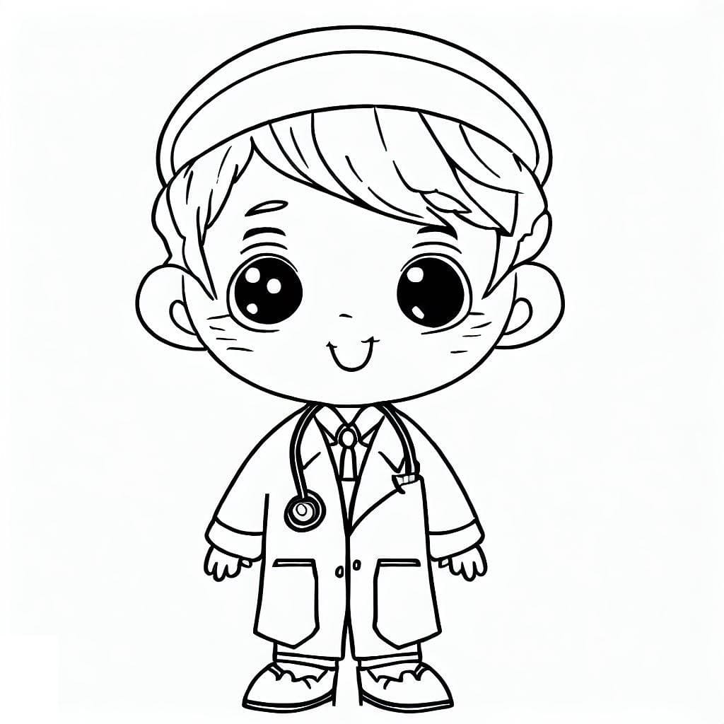 Dibujo gratuito Doctor #187852 de la coleccion Carreras y Profesiones para imprimir Dibujo gratuito Doctor #187852 de la coleccion Carreras y Profesiones para imprimir
