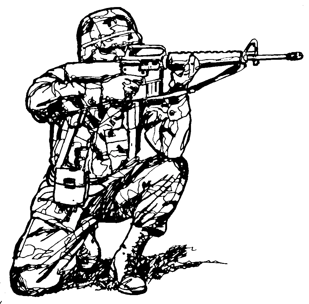 Dibujo gratuito Militar #102123 de la coleccion Carreras y Profesiones para imprimir