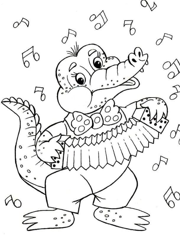 Dibujo gratuito Músico #194362 de la coleccion Carreras y Profesiones para imprimir
