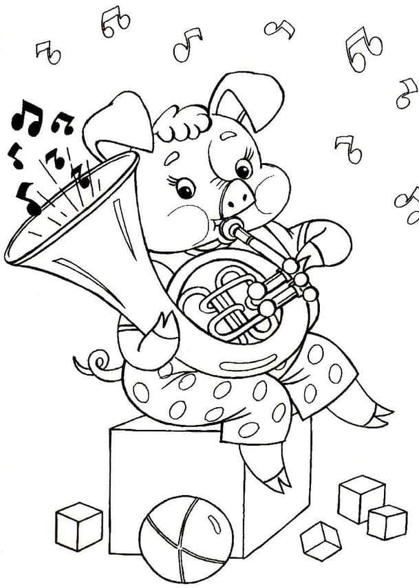 Dibujo gratuito Músico #194364 de la coleccion Carreras y Profesiones para imprimir