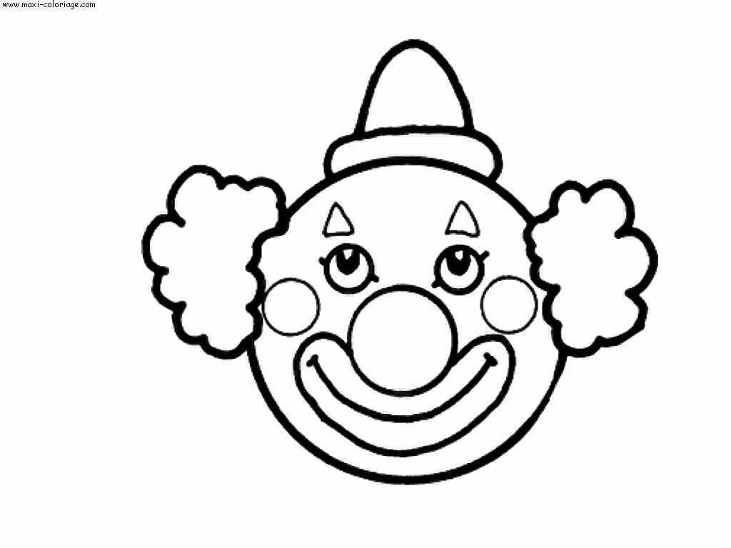 Dibujo gratuito Payaso #90901 de la coleccion Carreras y Profesiones para imprimir