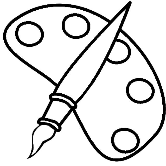 Dibujo gratuito Pintor #104303 de la coleccion Carreras y Profesiones para imprimir