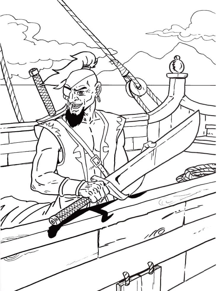 Dibujo gratuito Pirata #173333 de la coleccion Carreras y Profesiones para imprimir Dibujo gratuito Pirata #173333 de la coleccion Carreras y Profesiones para imprimir