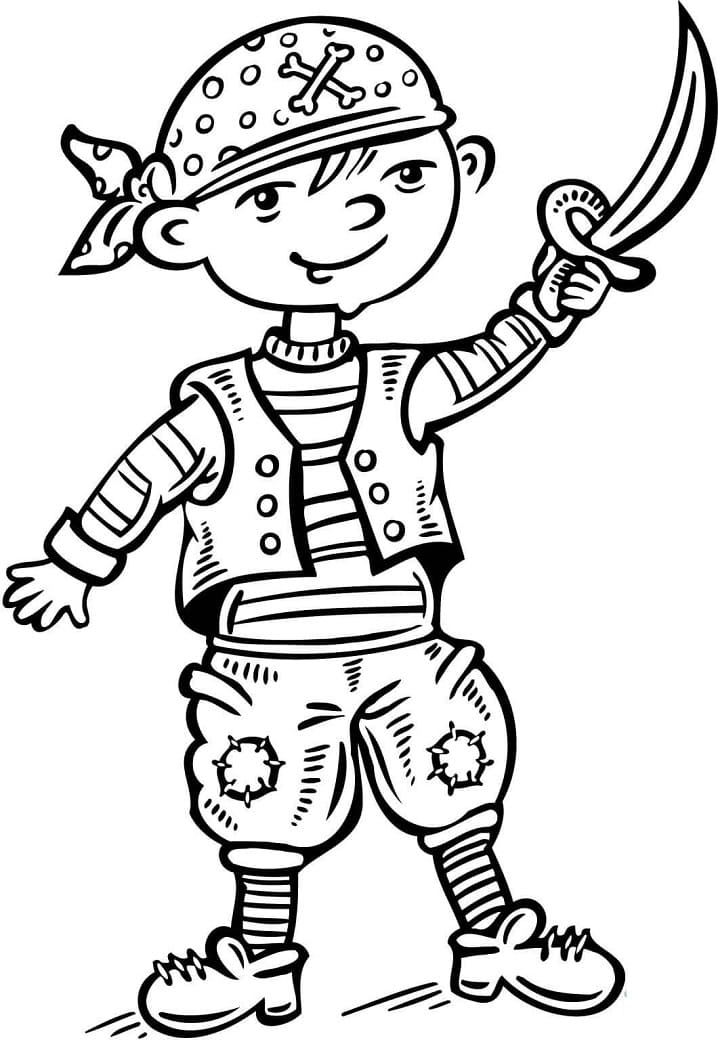 Dibujo gratuito Pirata #173345 de la coleccion Carreras y Profesiones para imprimir Dibujo gratuito Pirata #173345 de la coleccion Carreras y Profesiones para imprimir