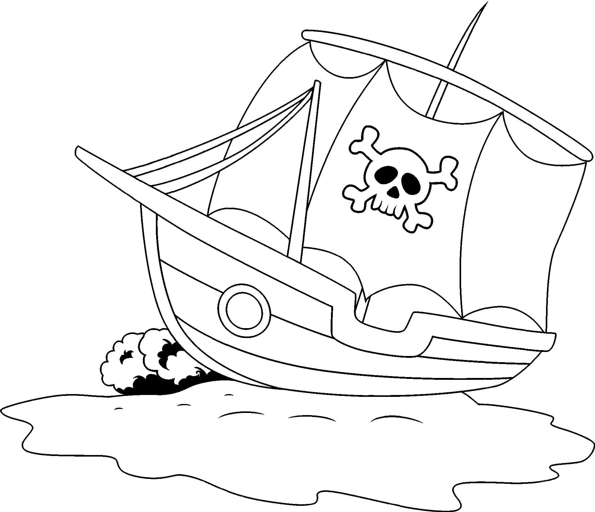 Dibujo gratuito Pirata #218280 de la coleccion Carreras y Profesiones para imprimir