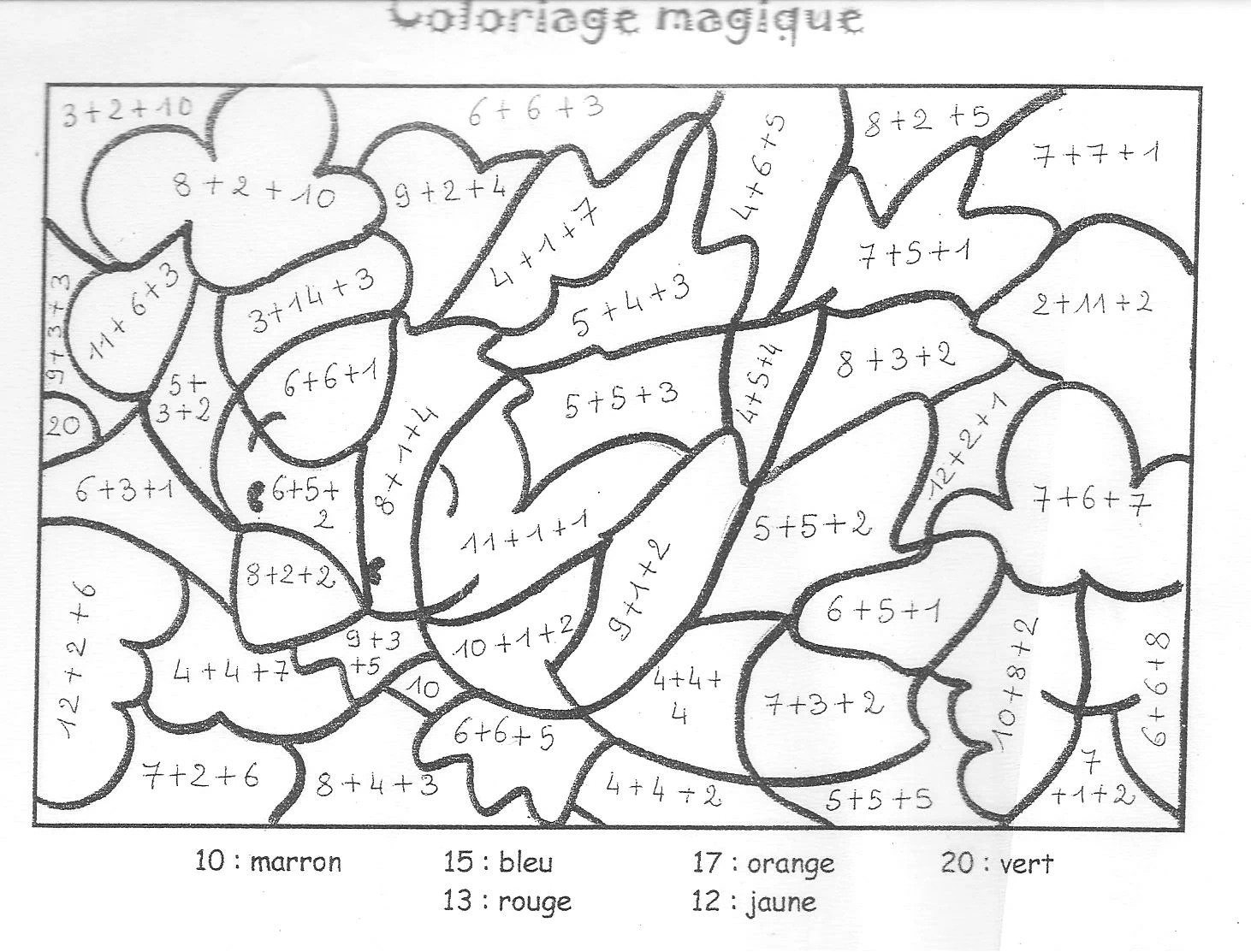 Dibujo gratuito Coloreo Mágico #126193 de la coleccion Colorear por Números para imprimir Dibujo gratuito Coloreo Mágico #126193 de la coleccion Colorear por Números para imprimir