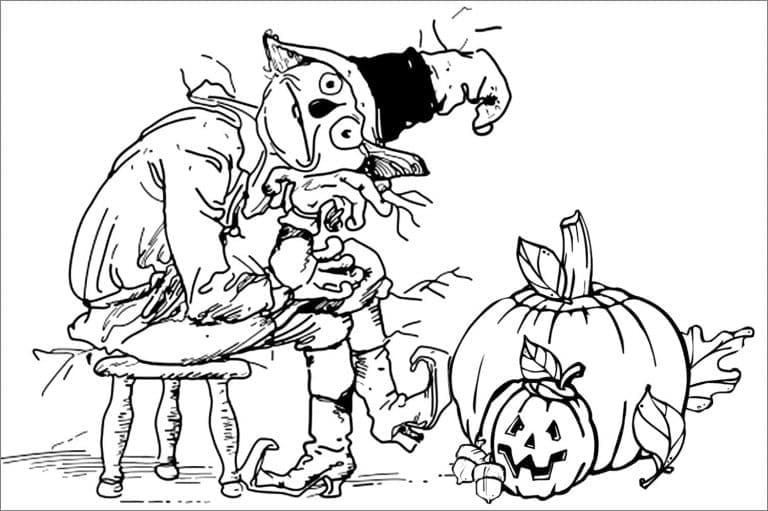 Dibujo gratuito Calabaza #212184 de la coleccion Comida y Nutrición para imprimir