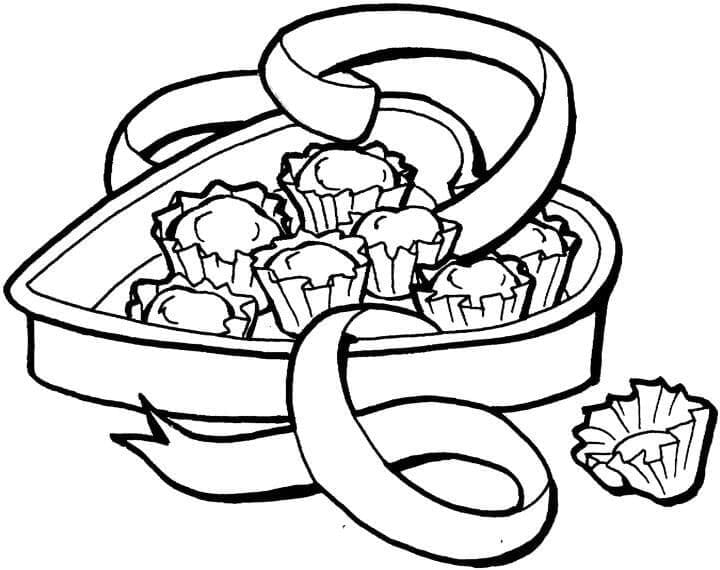 Dibujo gratuito Dulces #190826 de la coleccion Comida y Nutrición para imprimir