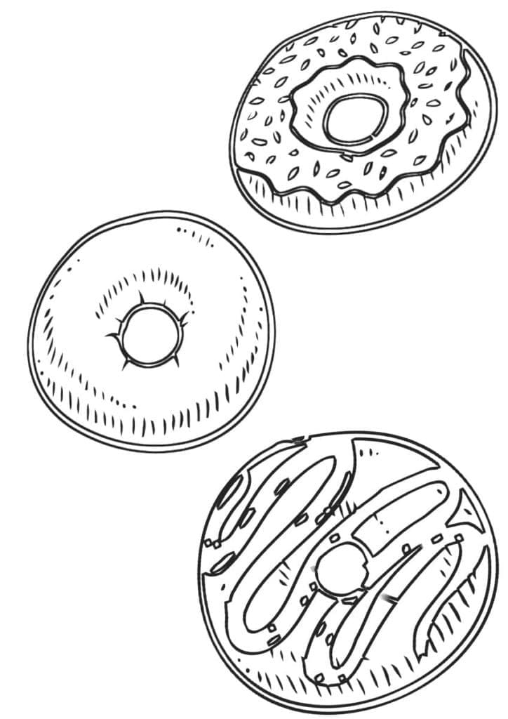 Dibujo gratuito Rosquilla #190545 de la coleccion Comida y Nutrición para imprimir Dibujo gratuito Rosquilla #190545 de la coleccion Comida y Nutrición para imprimir