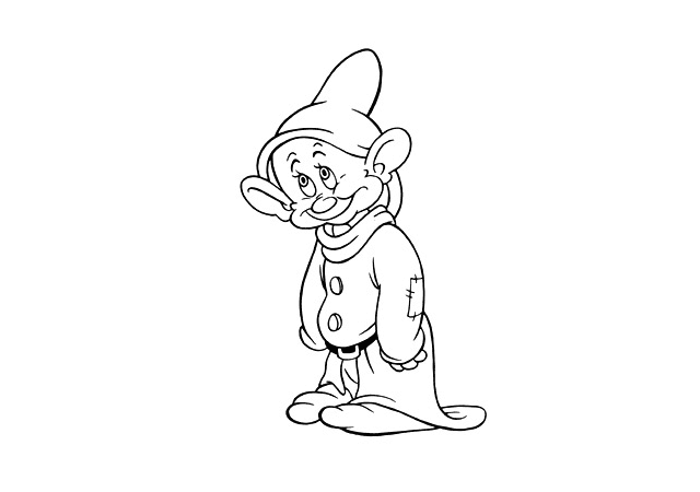 Dibujo gratuito Blancanieves y los Siete Enanitos #133860 de la coleccion Cuentos de Hadas e Historias para imprimir