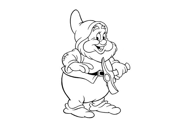 Dibujo gratuito Blancanieves y los Siete Enanitos #133918 de la coleccion Cuentos de Hadas e Historias para imprimir
