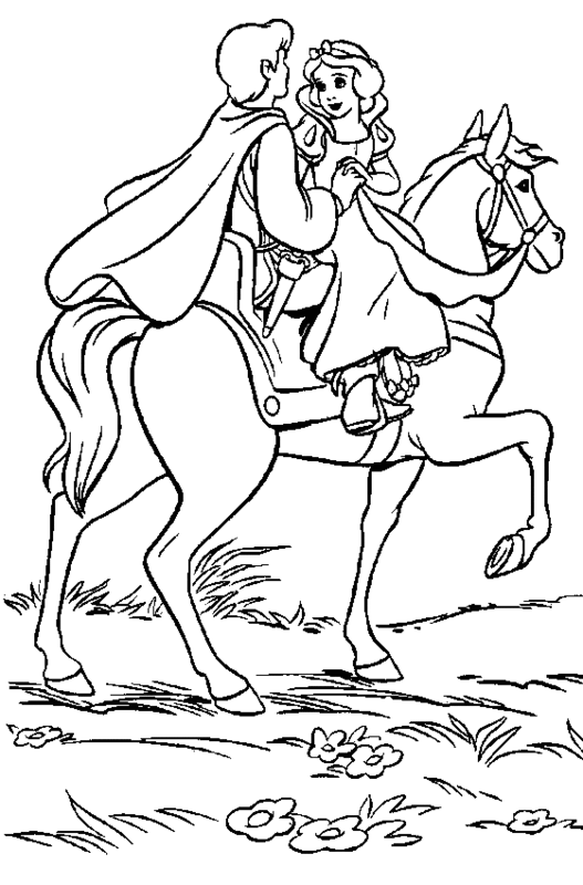 Dibujo gratuito Blancanieves y los Siete Enanitos #133932 de la coleccion Cuentos de Hadas e Historias para imprimir