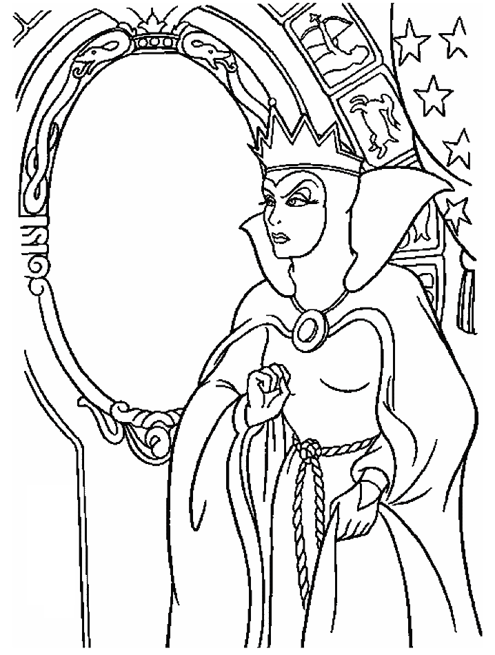 Dibujo gratuito Blancanieves y los Siete Enanitos #134004 de la coleccion Cuentos de Hadas e Historias para imprimir