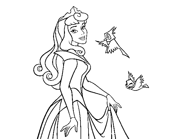 Dibujo gratuito La Bella Durmiente #130751 de la coleccion Cuentos de Hadas e Historias para imprimir