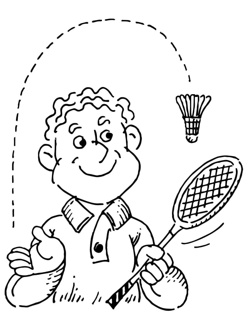 Dibujo gratuito Bádminton #177014 de la coleccion Deportes para imprimir Dibujo gratuito Bádminton #177014 de la coleccion Deportes para imprimir