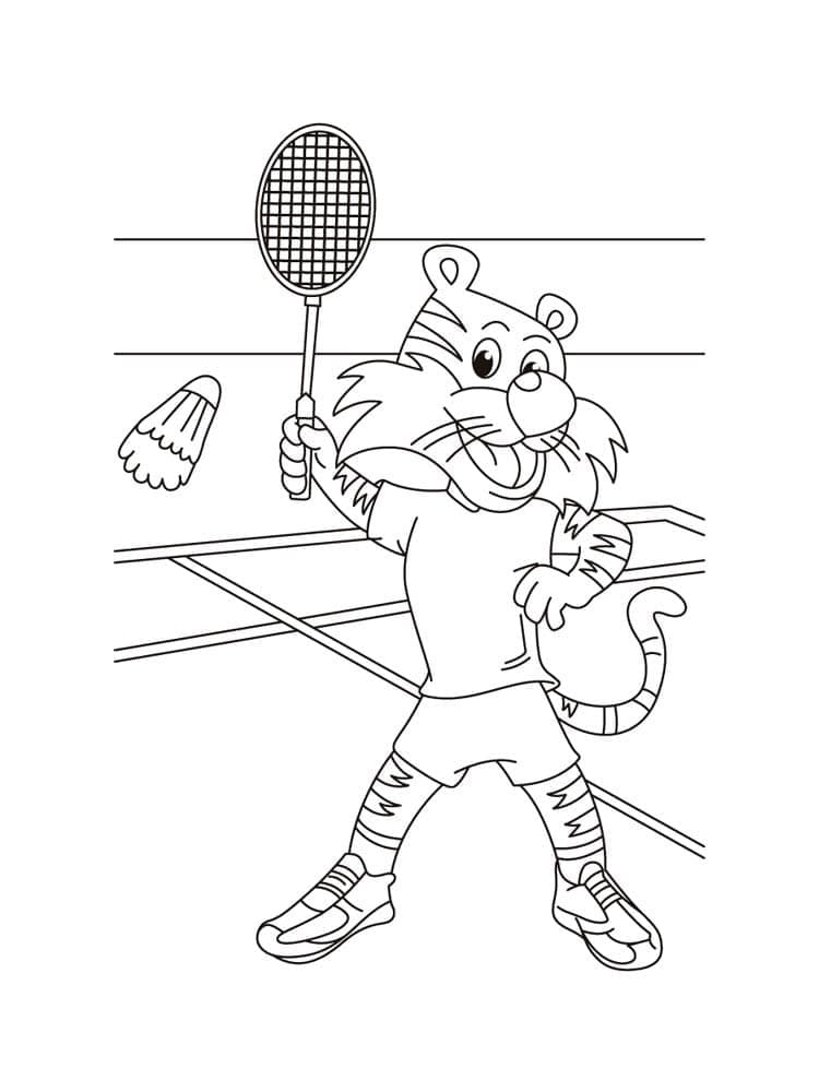Dibujo gratuito Bádminton #177032 de la coleccion Deportes para imprimir Dibujo gratuito Bádminton #177032 de la coleccion Deportes para imprimir
