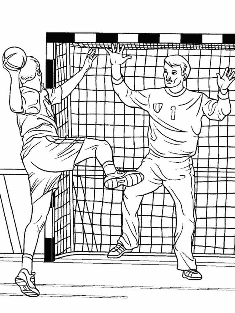 Dibujo gratuito Balonmano #210808 de la coleccion Deportes para imprimir Dibujo gratuito Balonmano #210808 de la coleccion Deportes para imprimir