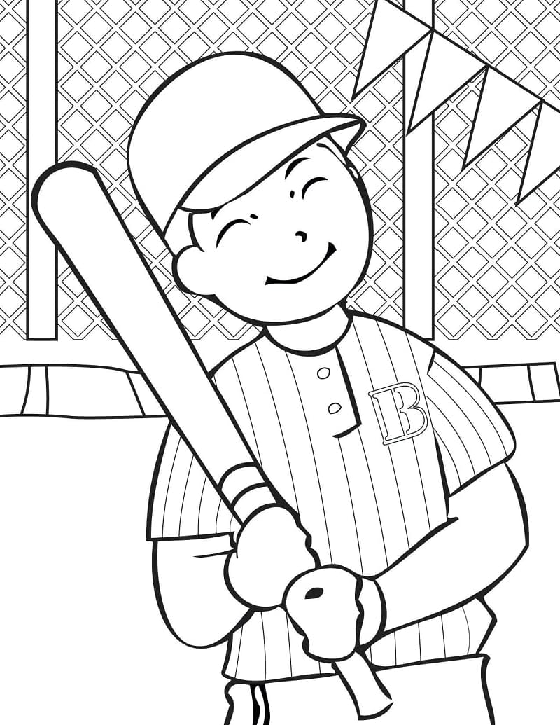 Dibujo gratuito Béisbol #177107 de la coleccion Deportes para imprimir