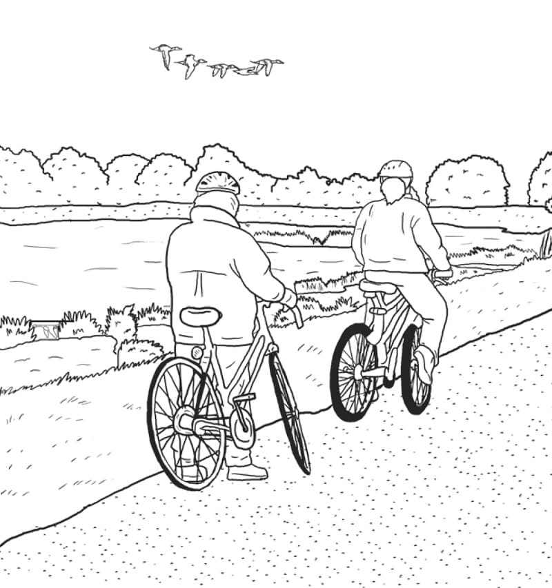 Dibujo gratuito Ciclismo #193630 de la coleccion Deportes para imprimir