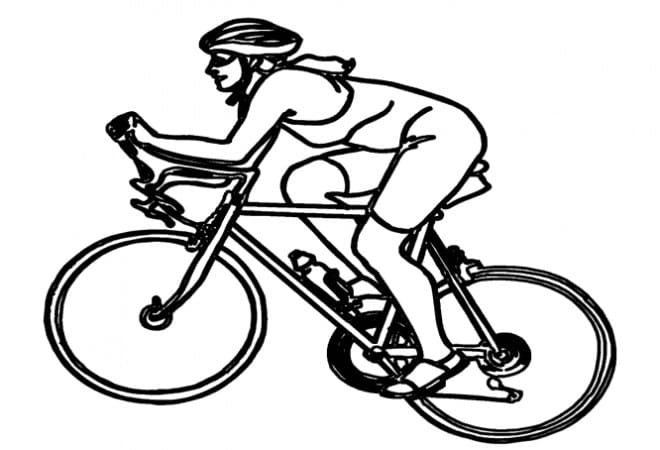 Dibujo gratuito Ciclismo #193632 de la coleccion Deportes para imprimir