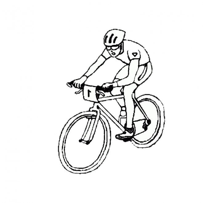 Dibujo gratuito Ciclismo #193634 de la coleccion Deportes para imprimir