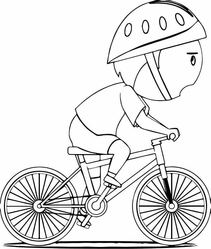 Dibujo gratuito Ciclismo #193647 de la coleccion Deportes para imprimir