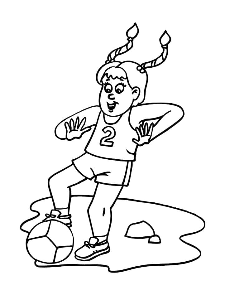 Dibujo para colorear: Fútbol (Deportes) #177050 - Dibujos para Colorear e Imprimir Gratis