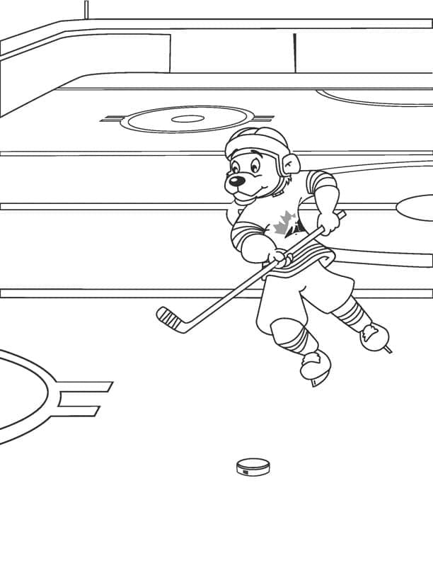 Dibujo gratuito Hockey #192379 de la coleccion Deportes para imprimir