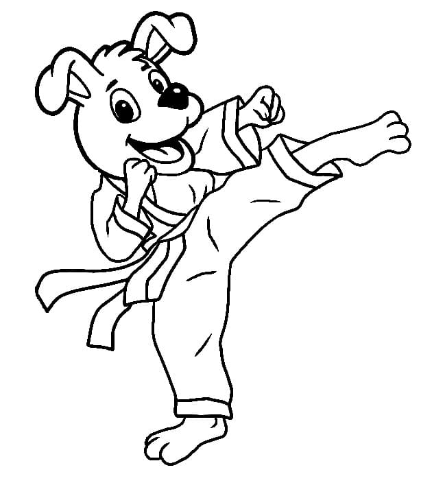 Dibujo gratuito Kung Fu #192432 de la coleccion Deportes para imprimir