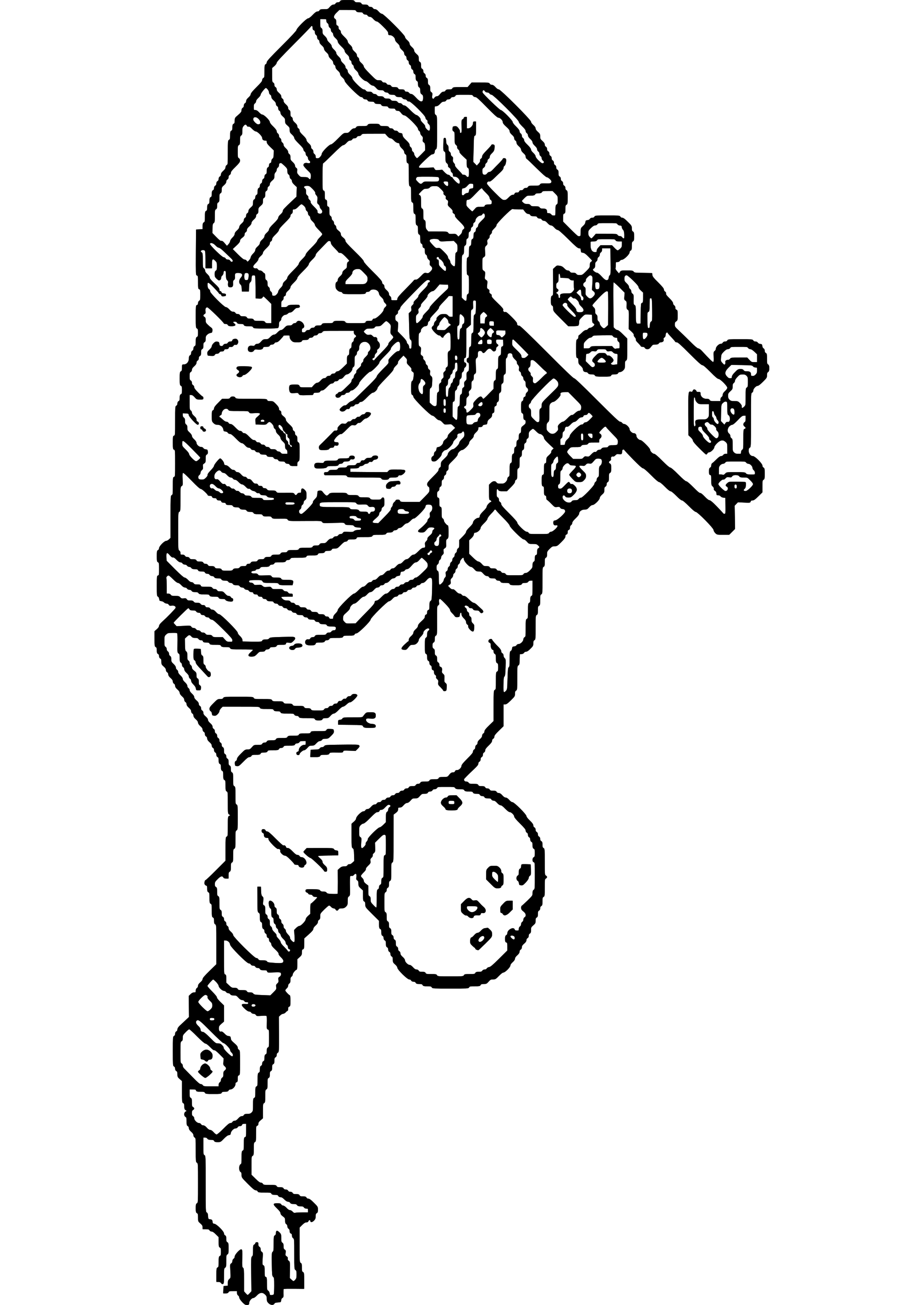 Dibujo gratuito Monopatín #139335 de la coleccion Deportes para imprimir Dibujo gratuito Monopatín #139335 de la coleccion Deportes para imprimir