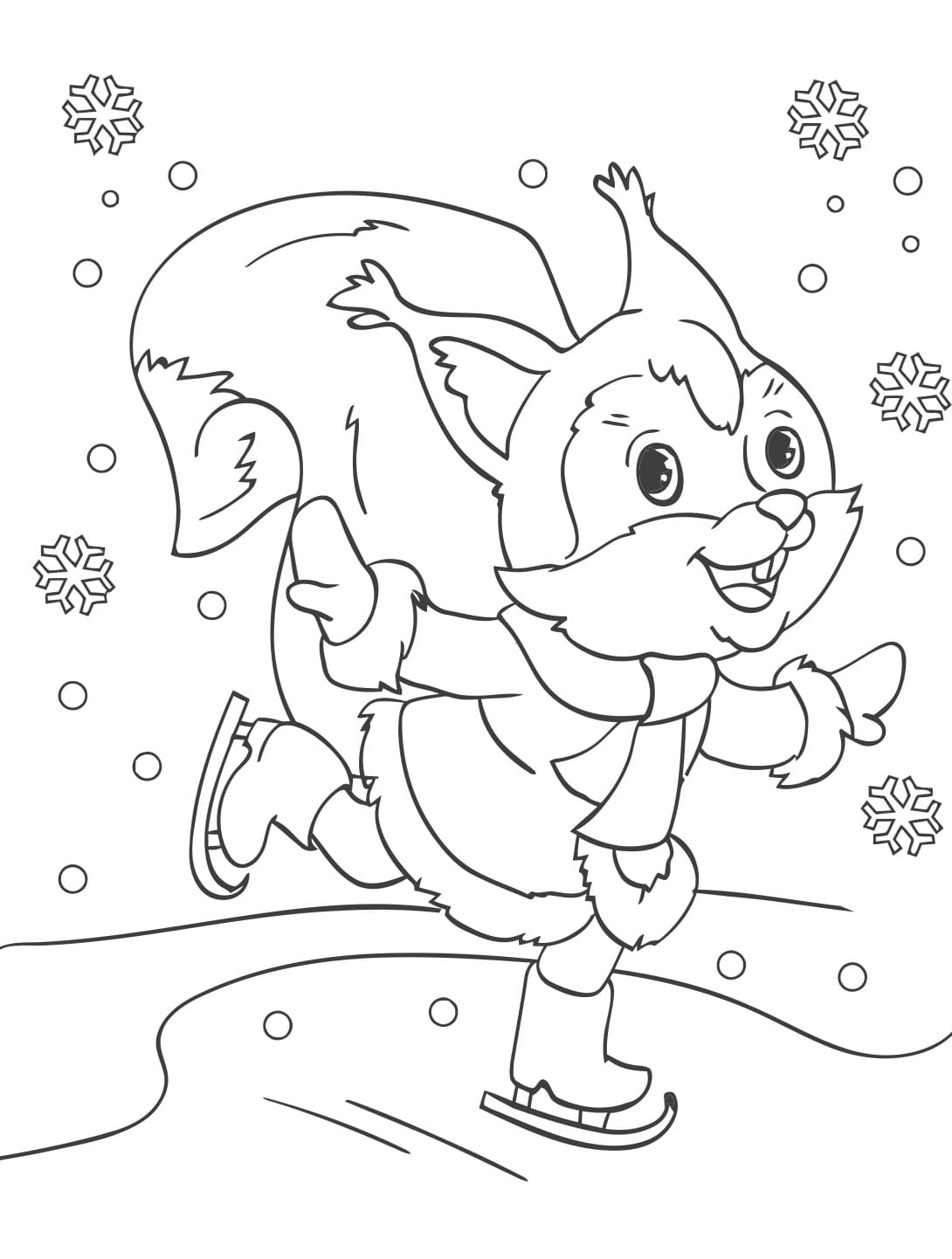 Dibujo gratuito Patinaje #207294 de la coleccion Deportes para imprimir