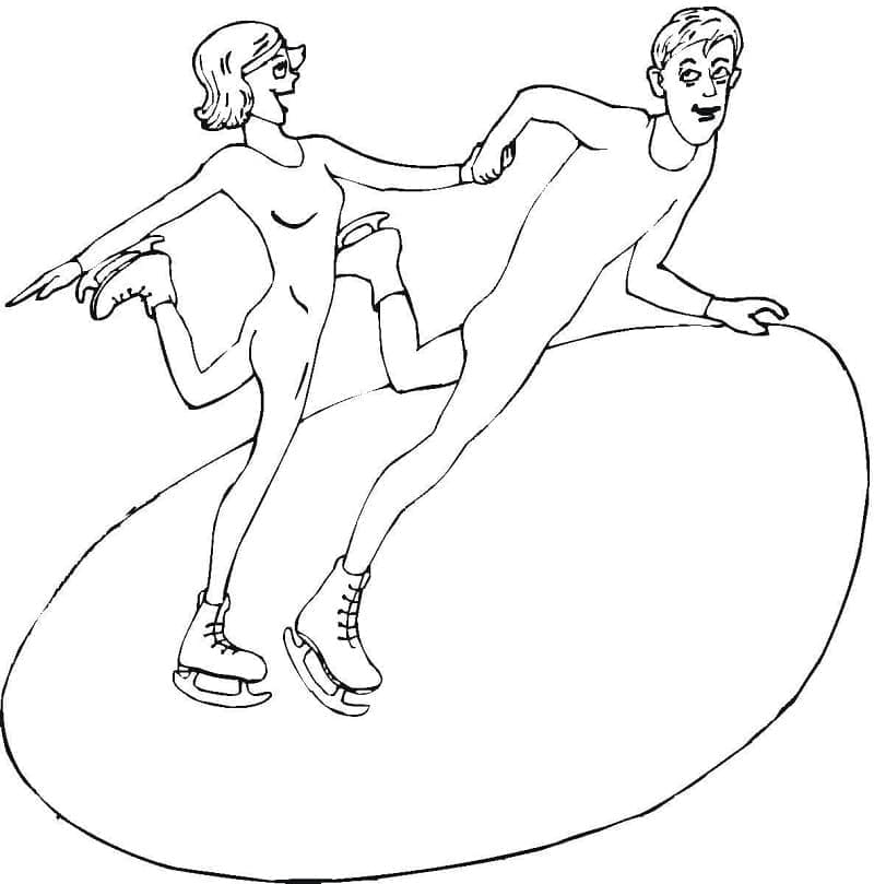 Dibujo gratuito Patinaje #207302 de la coleccion Deportes para imprimir Dibujo gratuito Patinaje #207302 de la coleccion Deportes para imprimir