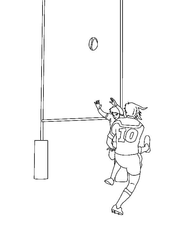 Dibujo gratuito Rugby #211307 de la coleccion Deportes para imprimir
