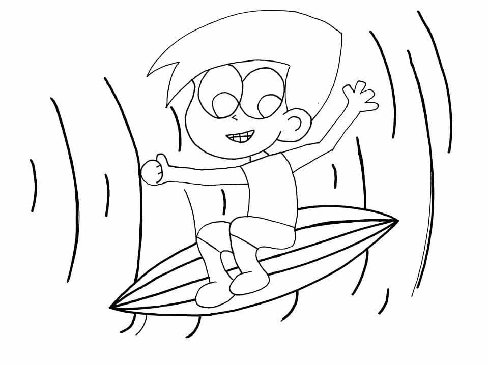 Dibujo gratuito Surf #214217 de la coleccion Deportes para imprimir