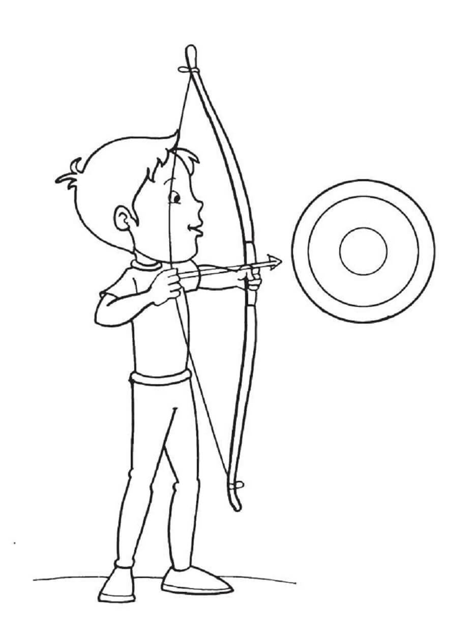 Dibujo gratuito Tiro con Arco #173838 de la coleccion Deportes para imprimir Dibujo gratuito Tiro con Arco #173838 de la coleccion Deportes para imprimir