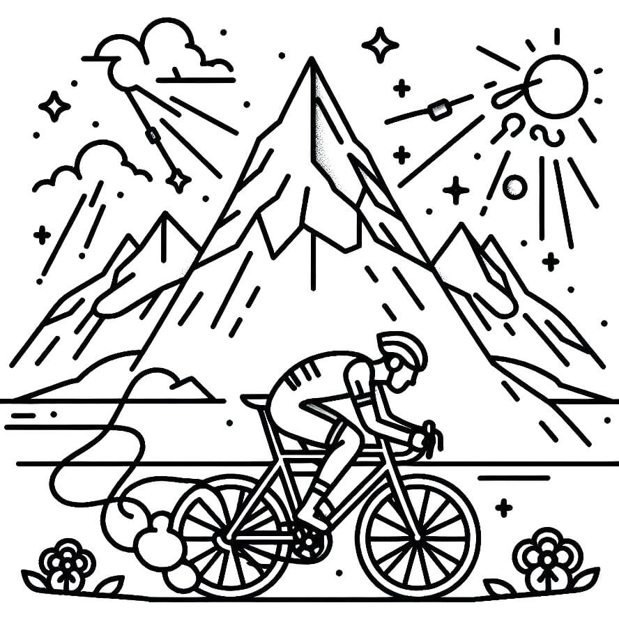 Dibujo gratuito Tour de Francia #221132 de la coleccion Deportes para imprimir