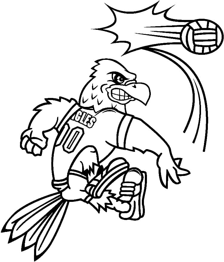Dibujo gratuito Voleibol #218839 de la coleccion Deportes para imprimir