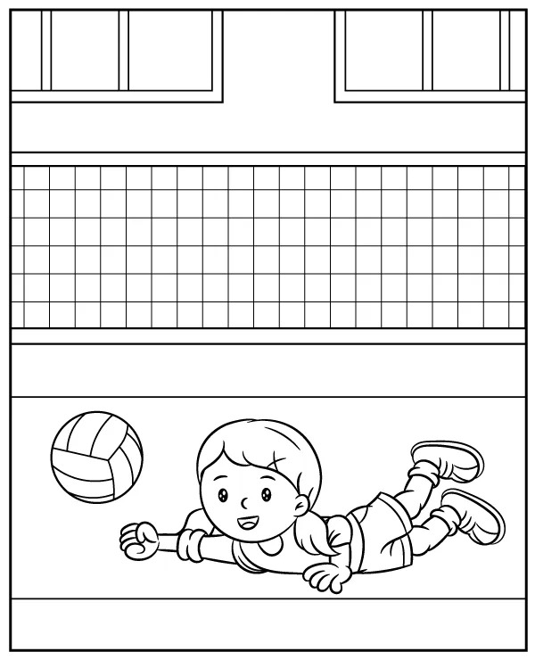 Dibujo gratuito Voleibol #218846 de la coleccion Deportes para imprimir Dibujo gratuito Voleibol #218846 de la coleccion Deportes para imprimir