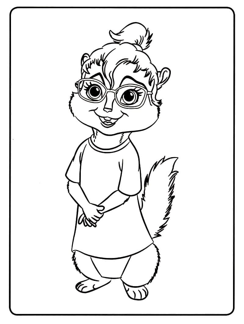 Dibujo gratuito Alvin y the Chipmunks #203397 de la coleccion Dibujos Animados y Series Animadas para imprimir