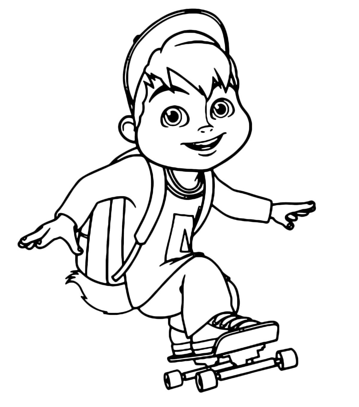 Dibujo gratuito Alvin y the Chipmunks #203407 de la coleccion Dibujos Animados y Series Animadas para imprimir Dibujo gratuito Alvin y the Chipmunks #203407 de la coleccion Dibujos Animados y Series Animadas para imprimir