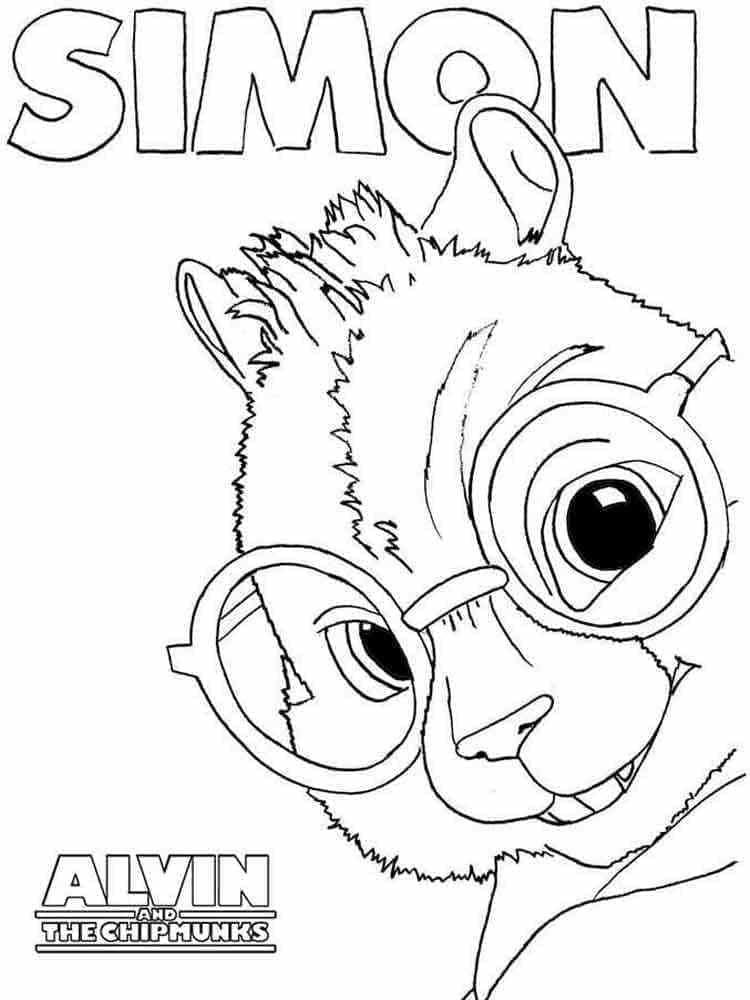 Dibujo gratuito Alvin y the Chipmunks #203435 de la coleccion Dibujos Animados y Series Animadas para imprimir