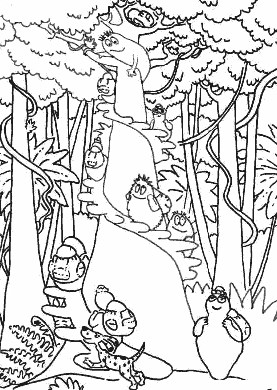 Dibujo gratuito Barbapapa #36575 de la coleccion Dibujos Animados y Series Animadas para imprimir
