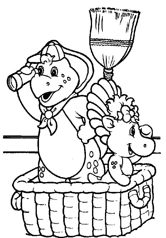 Dibujo gratuito Barney y friends #40944 de la coleccion Dibujos Animados y Series Animadas para imprimir