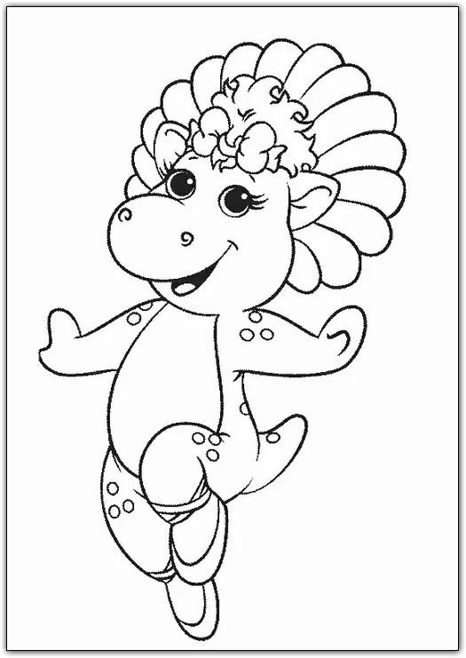 Dibujo gratuito Barney y friends #40970 de la coleccion Dibujos Animados y Series Animadas para imprimir