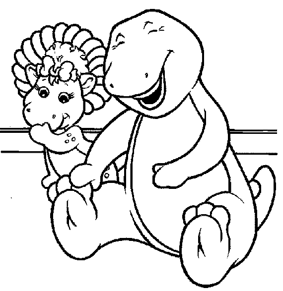 Dibujo gratuito Barney y friends #40972 de la coleccion Dibujos Animados y Series Animadas para imprimir