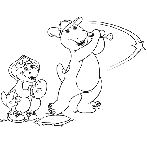 Dibujo gratuito Barney y friends #40990 de la coleccion Dibujos Animados y Series Animadas para imprimir