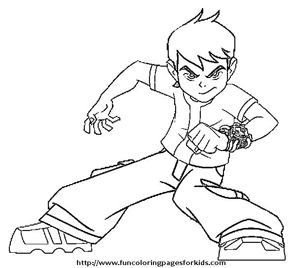 Dibujo gratuito Ben 10 #40403 de la coleccion Dibujos Animados y Series Animadas para imprimir