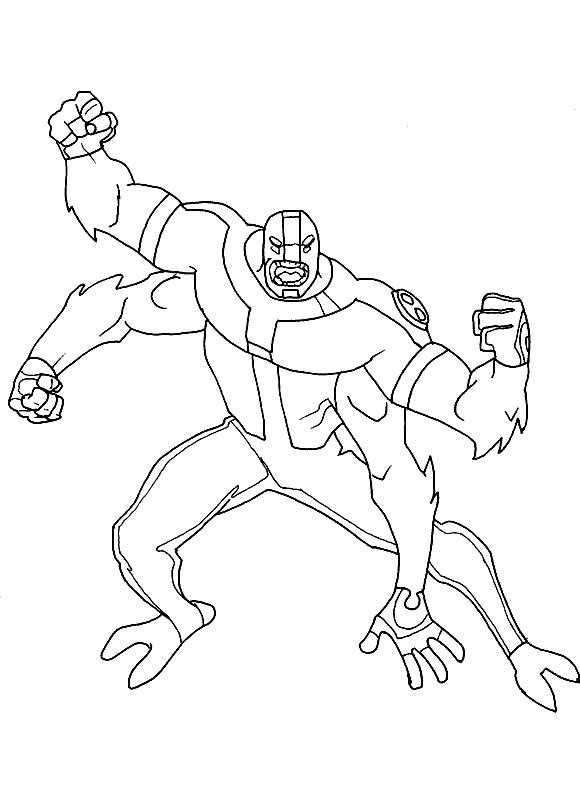 Dibujo gratuito Ben 10 #40412 de la coleccion Dibujos Animados y Series Animadas para imprimir